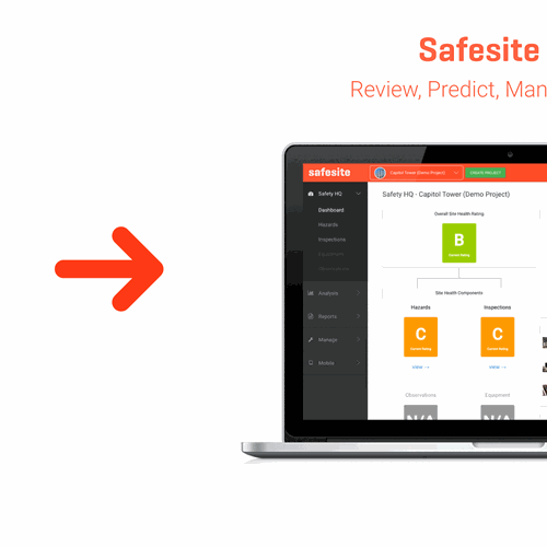 Safesite Mobile App and Desktop Portal